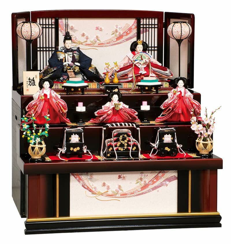 雛人形（ひな人形）五人飾り | 人形屋ホンポ本店