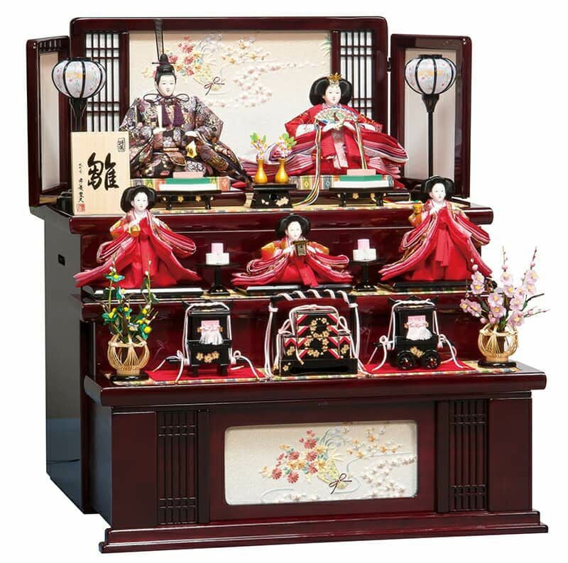 ⭐︎ひな人形　三段飾り⭐︎ 雛人形（ひな人形）三段飾り | 人形屋ホンポ本店