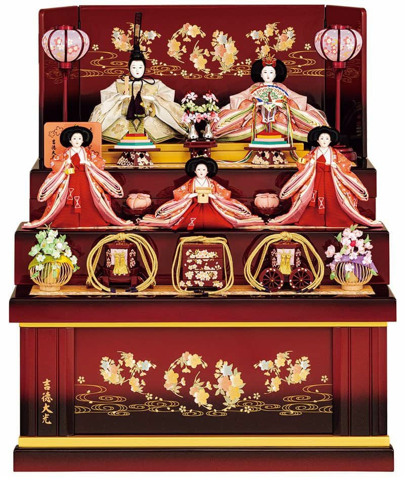 雛人形（ひな人形）三段飾り | 人形屋ホンポ本店