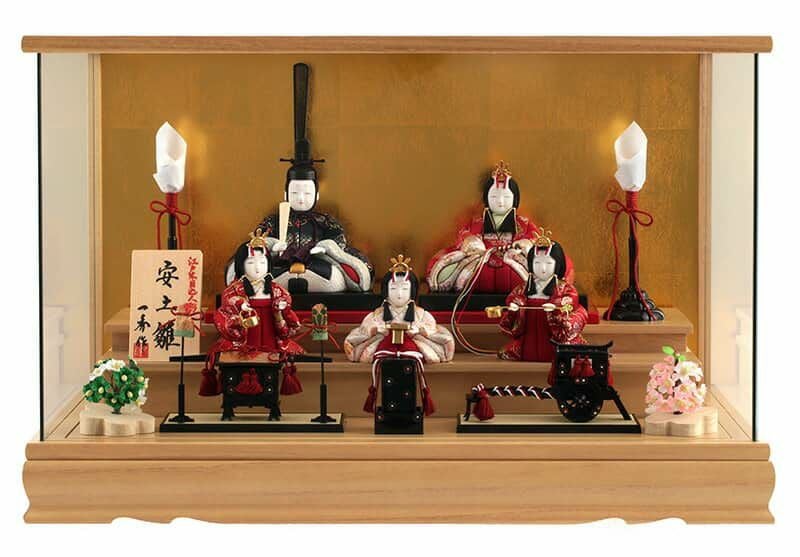 雛人形（ひな人形）五人飾り | 人形屋ホンポ本店