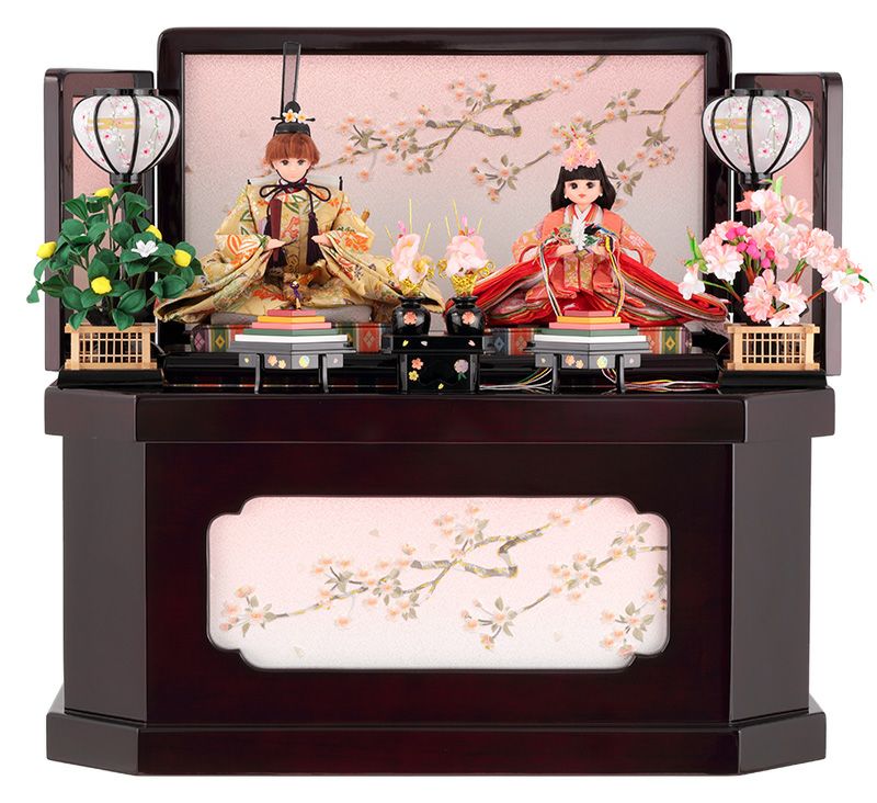 リカちゃんひな人形（完全限定雛人形）久月 | 人形屋ホンポ本店