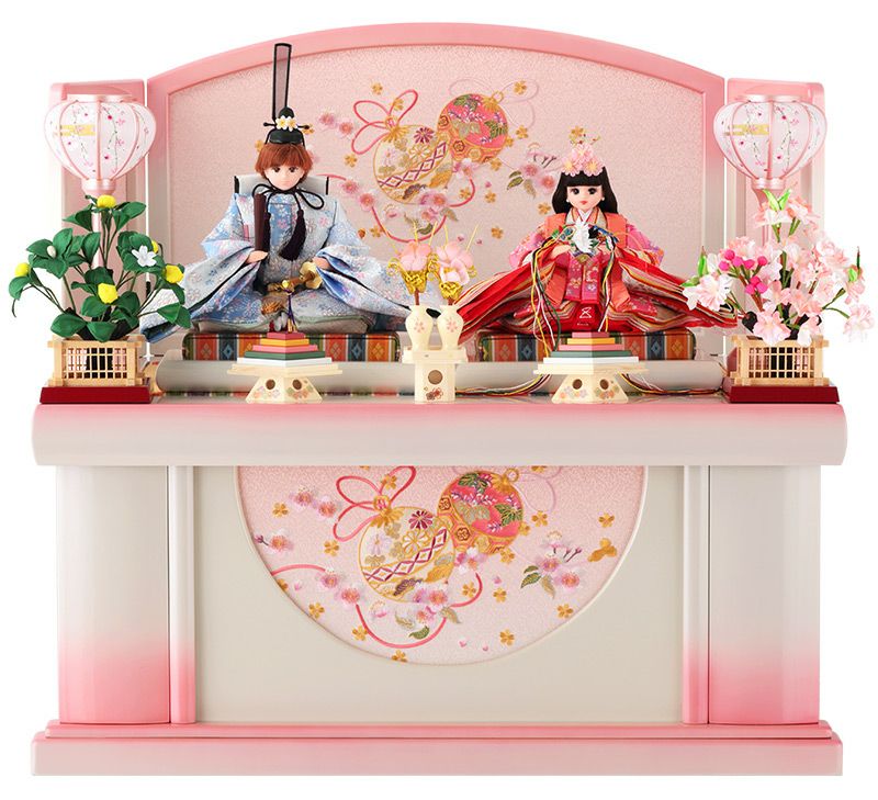 リカちゃんひな人形（完全限定雛人形）久月 | 人形屋ホンポ本店