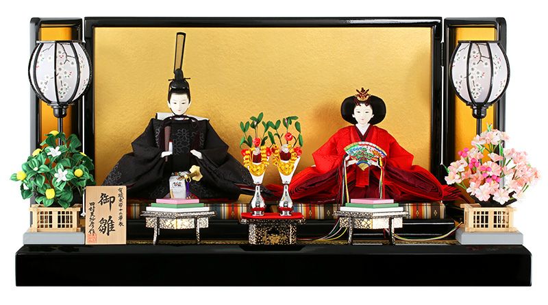 雛人形 ひな人形 雛 平飾り 親王飾り 田村芙紗彦 熊倉聖祥原作 菊