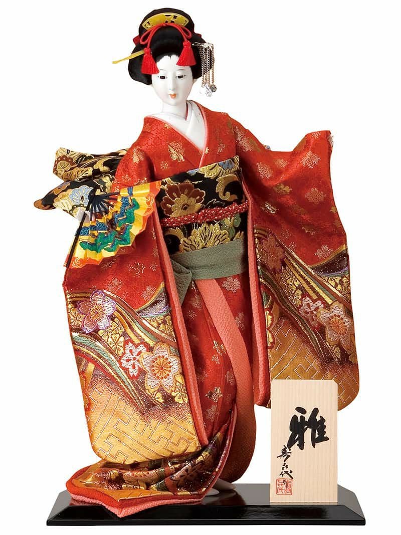 日本人形 尾山人形 人形単品 寿喜代作 雅 金らん 10号 【2024年度新作