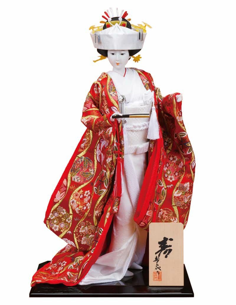 日本人形 尾山人形 人形単品 寿喜代作 寿 金らん 10号 【2024年度新作