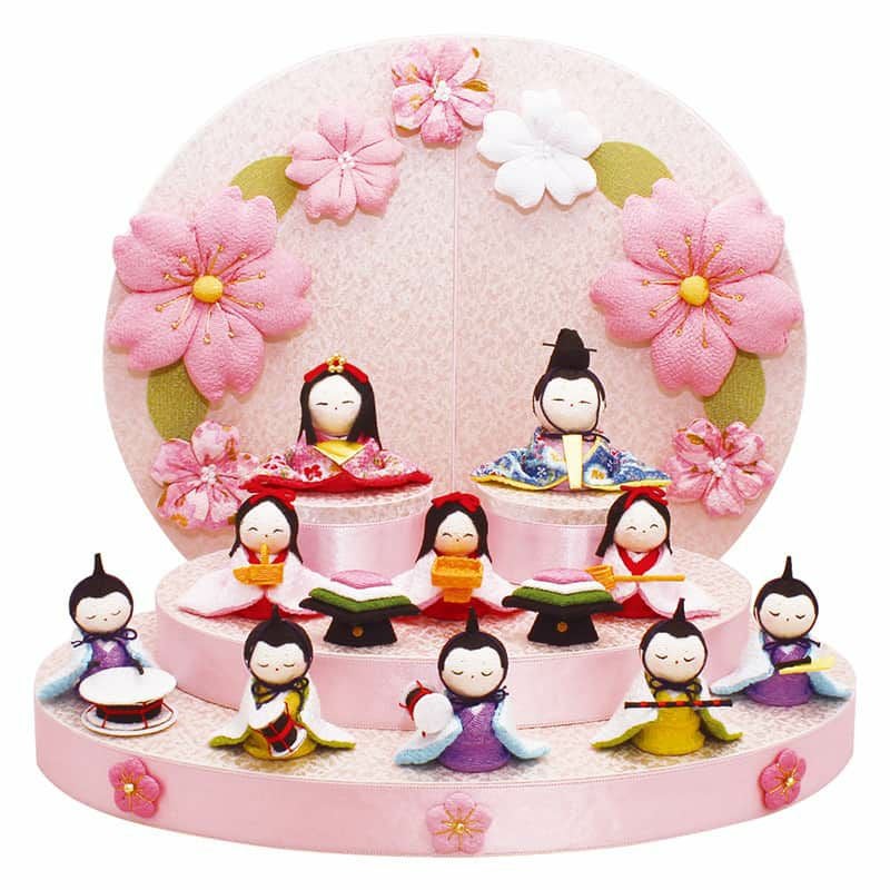 リュウコドウ ちりめん雛人形 | 人形屋ホンポ本店