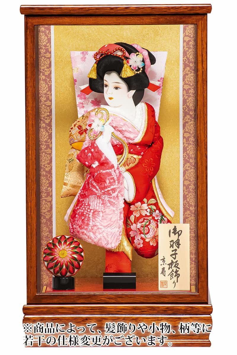 羽子板 平安豊久 ケース飾り 京寿作 みやび 10号 【2026年度新作