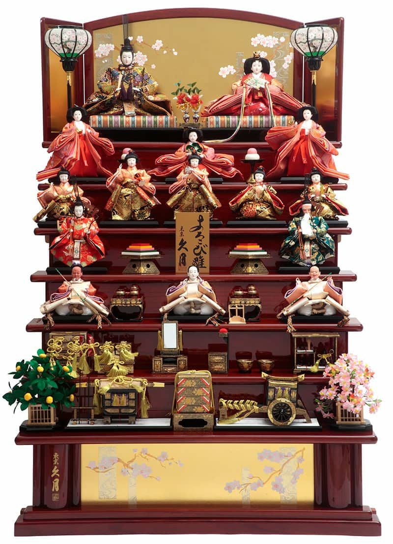雛人形（ひな人形）十五人飾り | 人形屋ホンポ本店
