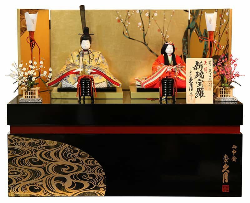 ひな人形　久月　木目込人形　親王飾り 木目込飾り | 【公式】 人形の久月オンラインストア