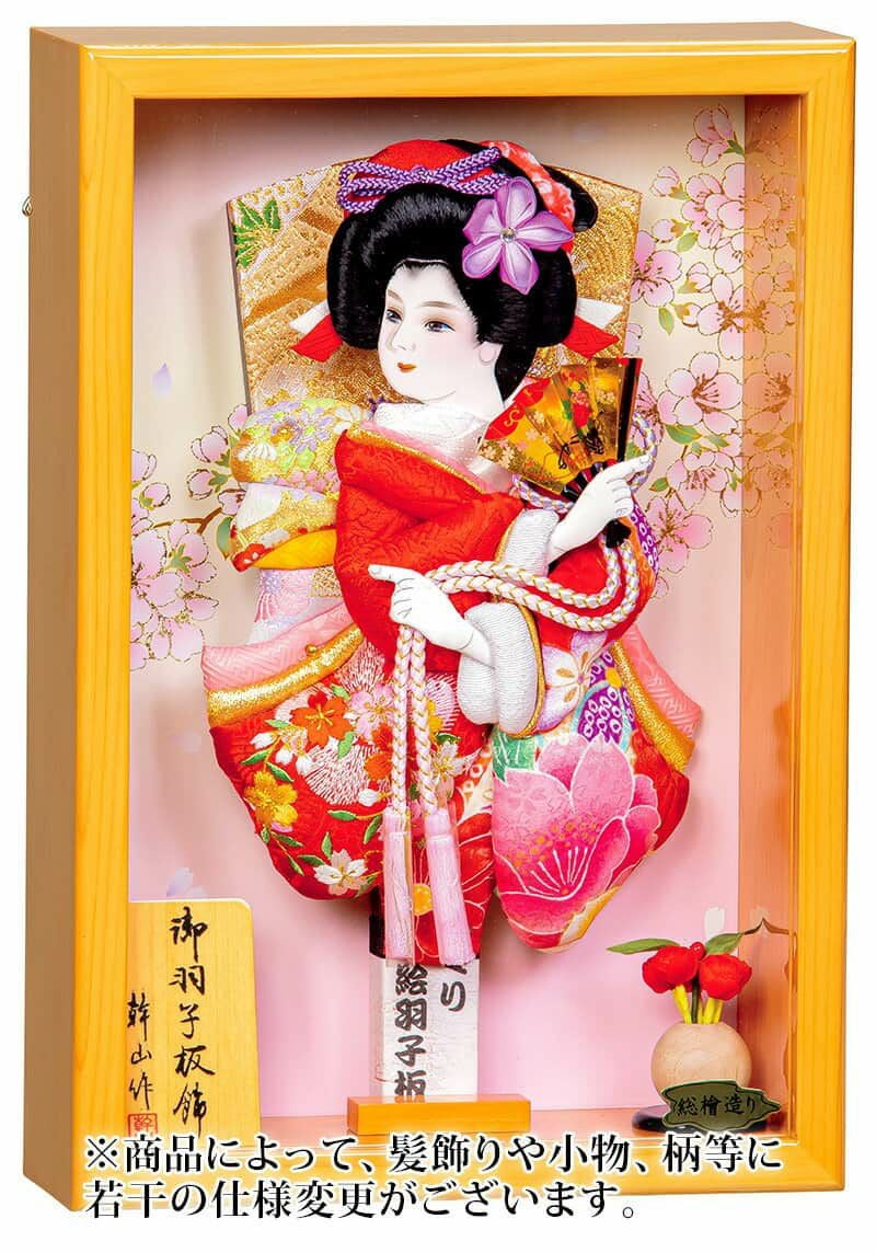 ケース入り羽子板 | 人形屋ホンポ本店