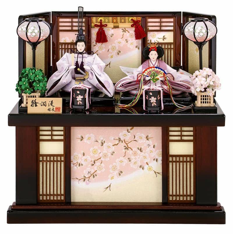 雛人形ひな人形 雛 コンパクト収納飾り 親王飾り 彦左衛門監修 Amazon.co.jp: 人形屋ホンポ 雛人形ひな人形 コンパクト収納飾り 親王