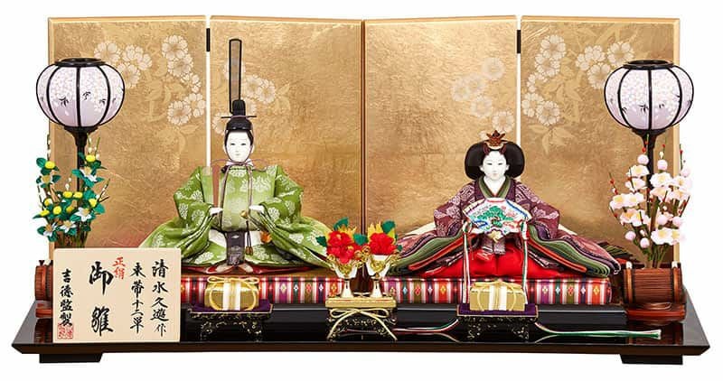 人形は顔がいのち　御雛　吉徳大光 雛人形,吉徳大光,コンパクト,収納飾り,305-310,ひな人形