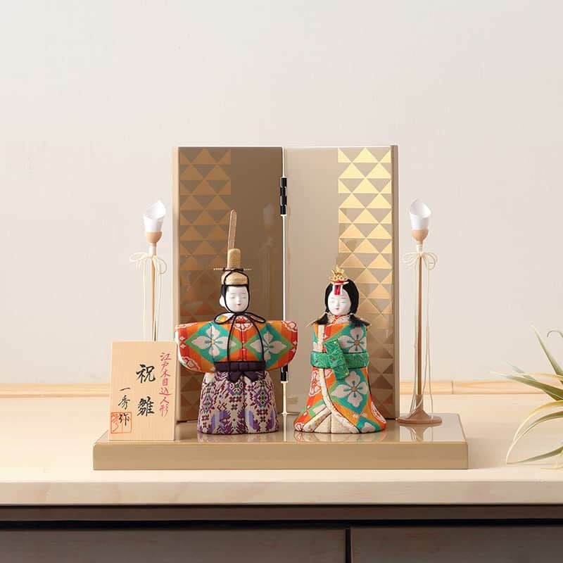 雛人形（ひな人形）立雛飾り | 人形屋ホンポ本店