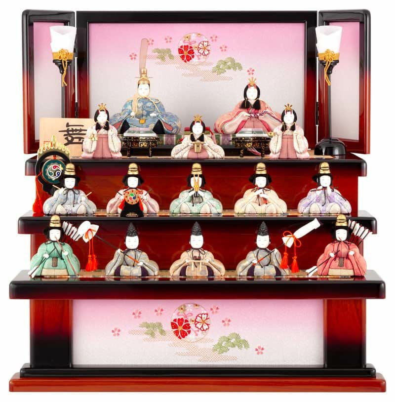 雛人形（ひな人形）十五人飾り | 人形屋ホンポ本店