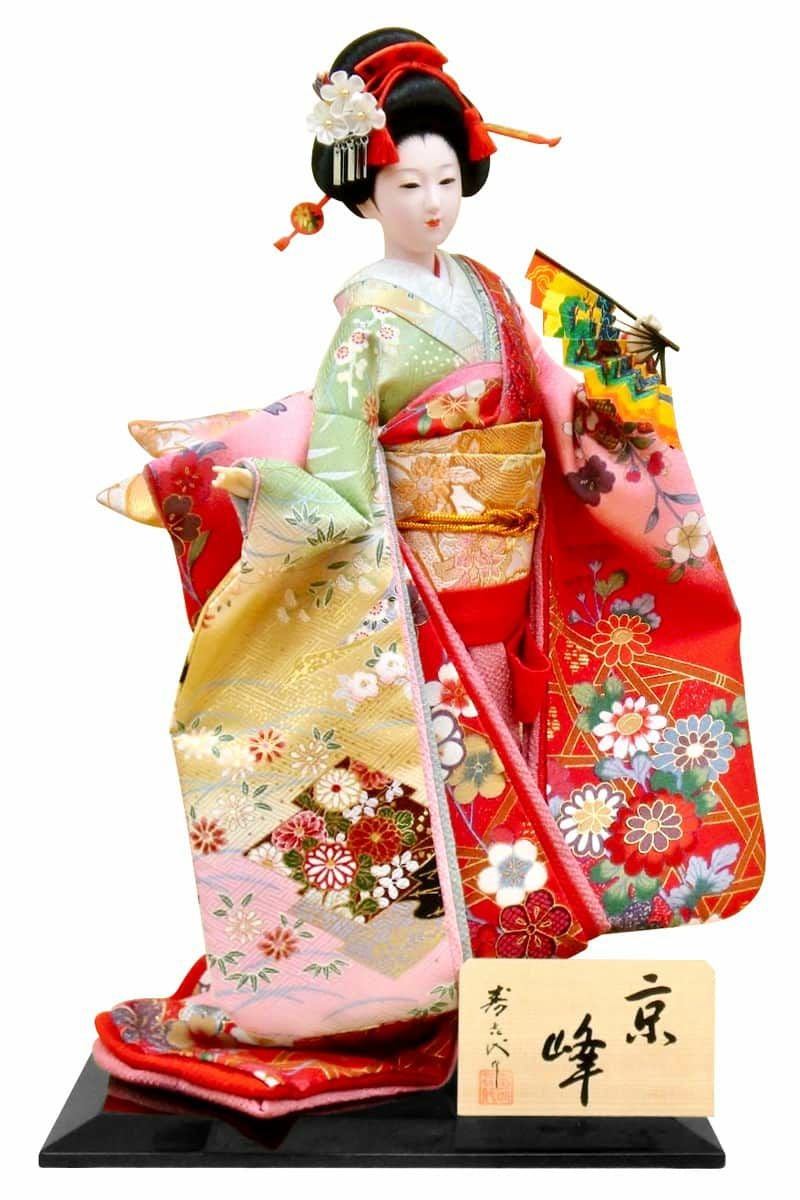 尾山人形　加賀友禅　和風着物美人　佳麗　寿美礼 作　箱入り（未使用）保管品 000000007875-01.jpg?size=l&w=