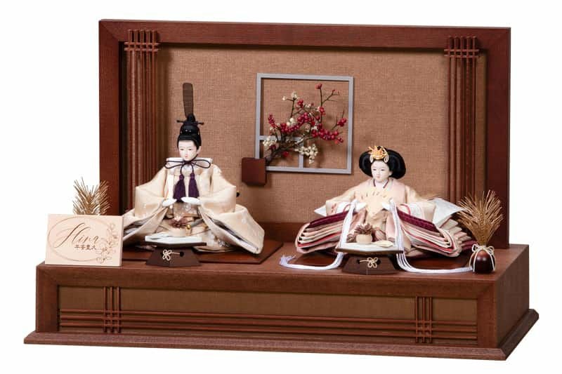 【美品】雛人形平飾り ❣️早期取引でお値引あり❣️ 雛人形 平安豊久 ひな人形 平飾り 親王飾り ことは 芥子親王揃 【2026